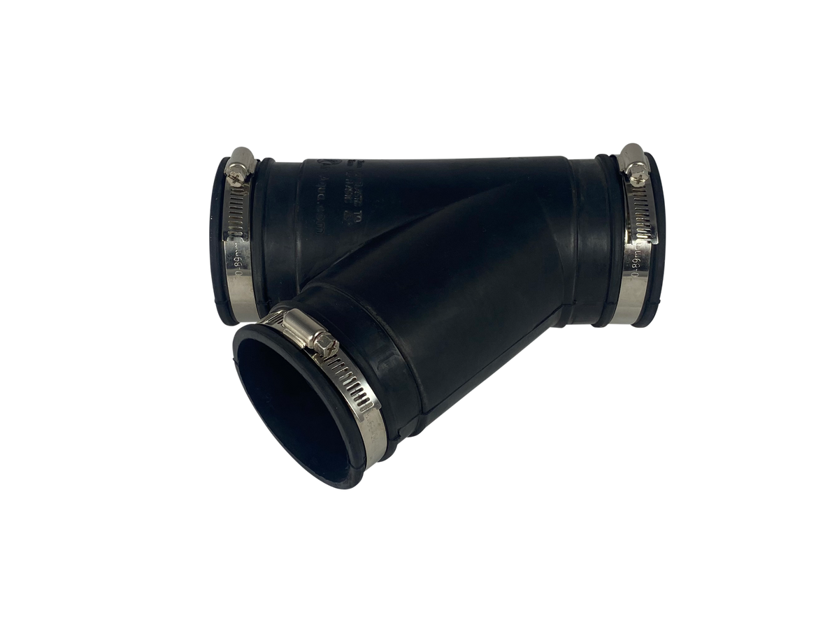 Flexibel EPDM Y-stuk 75mm, productafbeelding bij Vijvercentrum