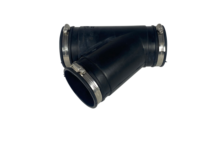 Flexibel EPDM Y-stuk 90mm, PVC Hulpstuk bij Vijvercentrum