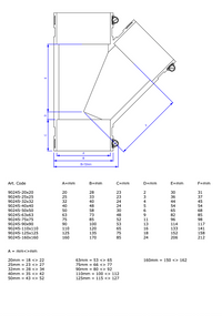 Flexibel EPDM Y-stuk 110mm, miniatuur 2