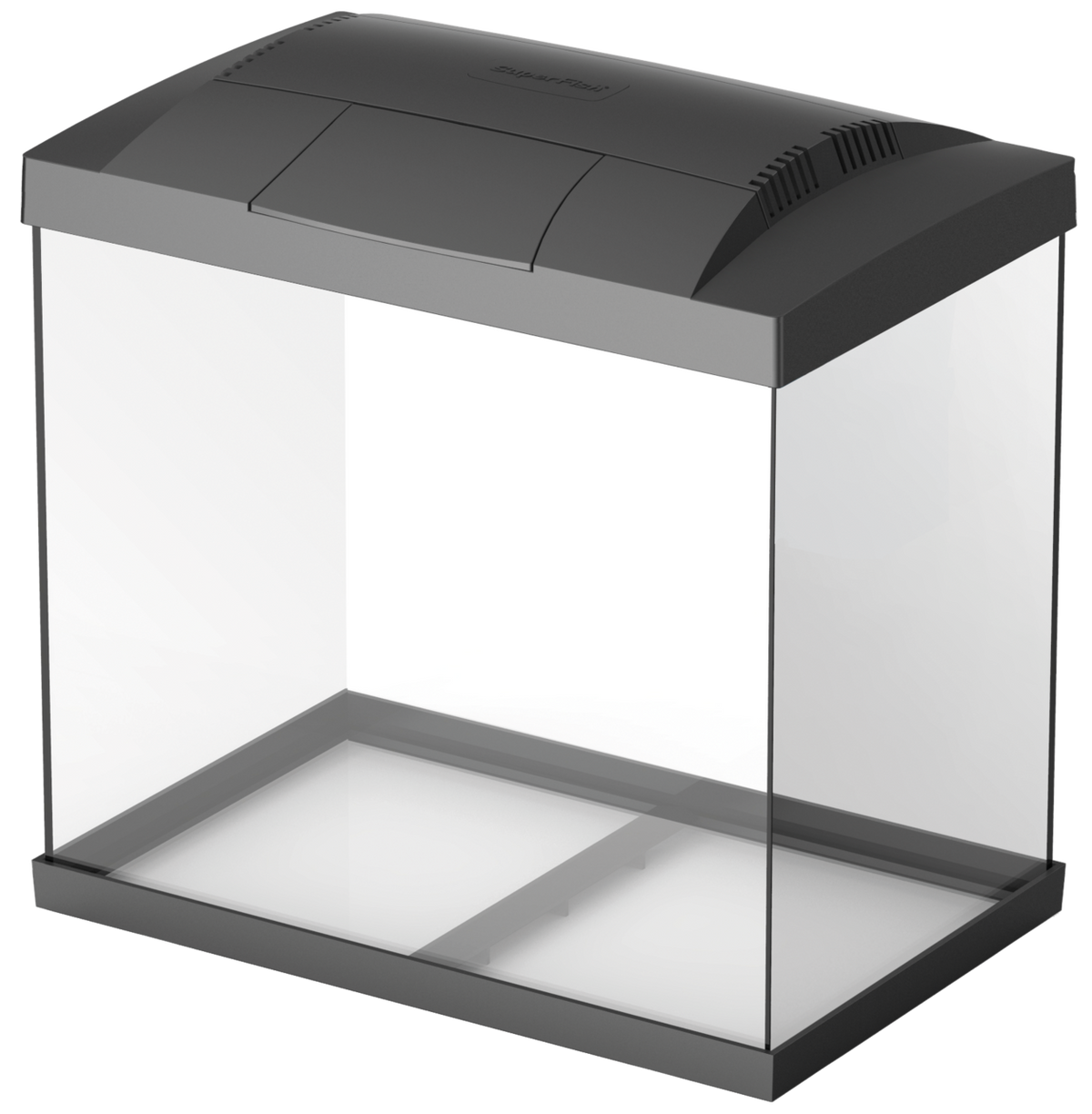 Superfish Start Aqua 20 Glas Tank zwart - losse vervangtank voor Start 20 aquarium