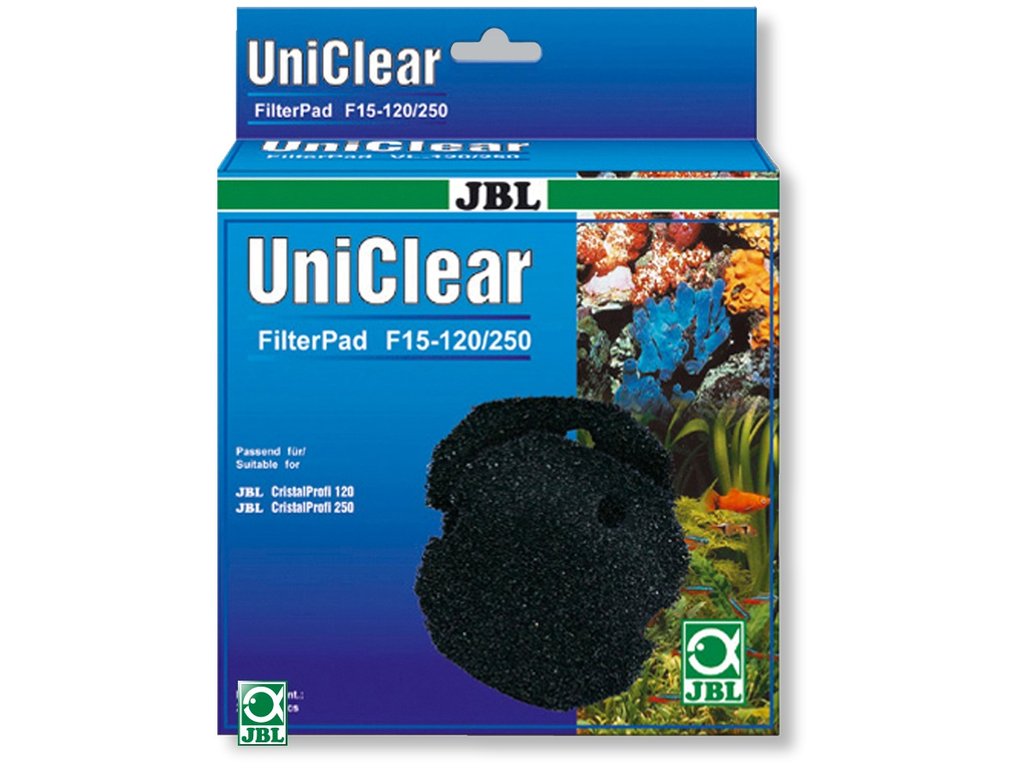 JBL FilterPad F15 Grove Filtersponzen voor CristalProfi 120/250 (2 stuks)