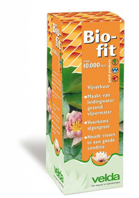 Velda Biofit Vijverkuur 1000 ml doos met dosering en vijverkuurtekst, miniatuur 2