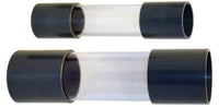 Zichtglas met lijmmof 63 mm voor vijver PVC leiding, miniatuur 2