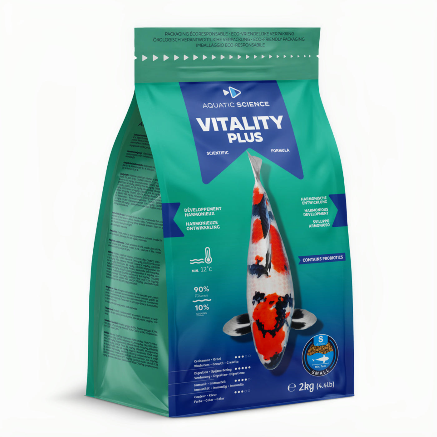 Aquatic Science Vitality Plus Small 2kg - productfoto