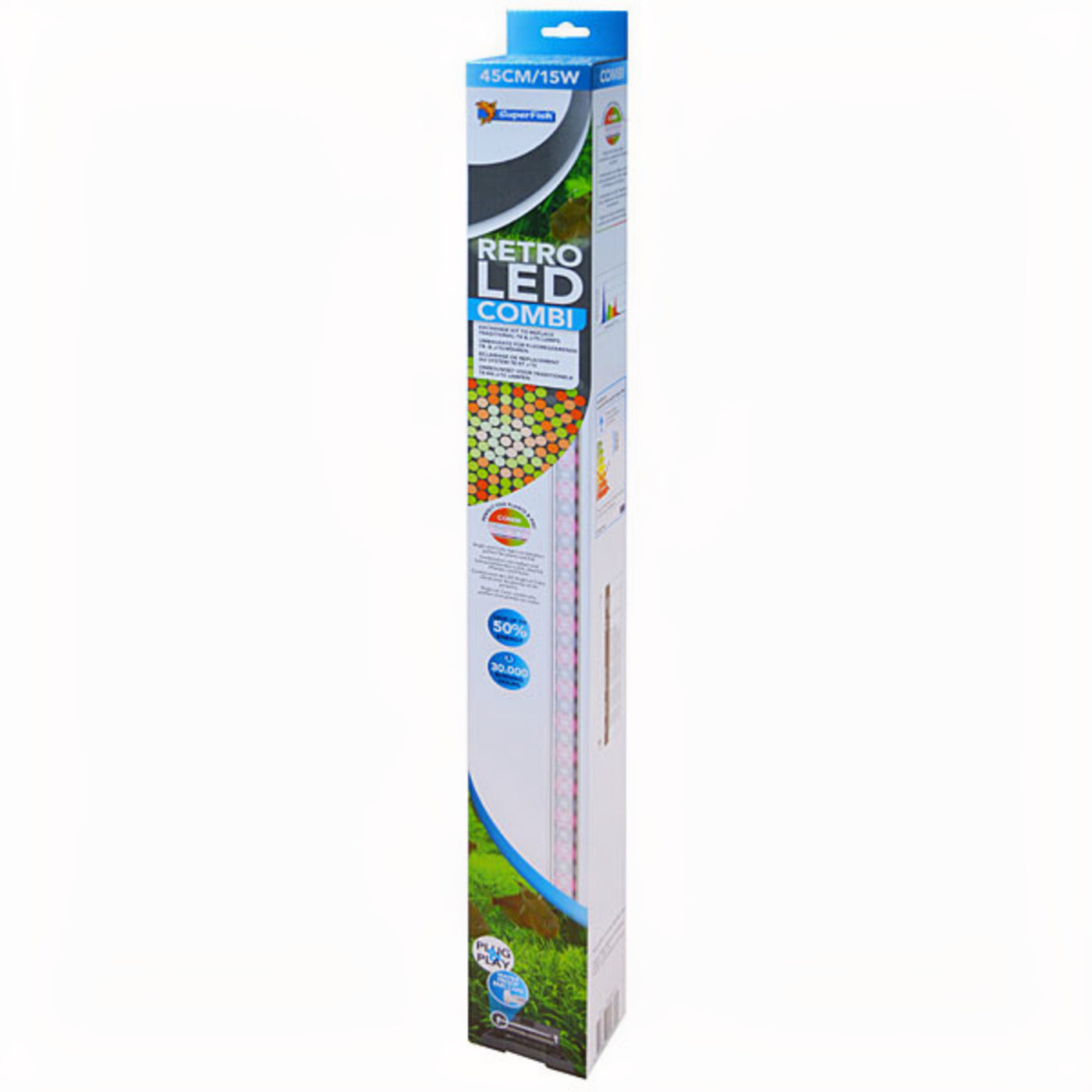 Superfish Retro Led Combi T8&Jt5 45cm/15w - productfoto