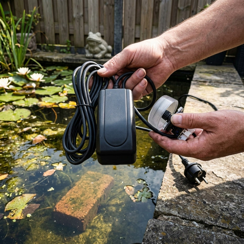 Velda Universele Ballast 18 Watt + Eindkap - elektronisch voorschakelapparaat voor UV-C units, afbeelding 3 UV-C Onderdelen