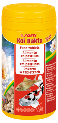 Sera Koi Bakto Tabs - Antibacteriele voertabletten voor koi en vijvervissen, miniatuur 2