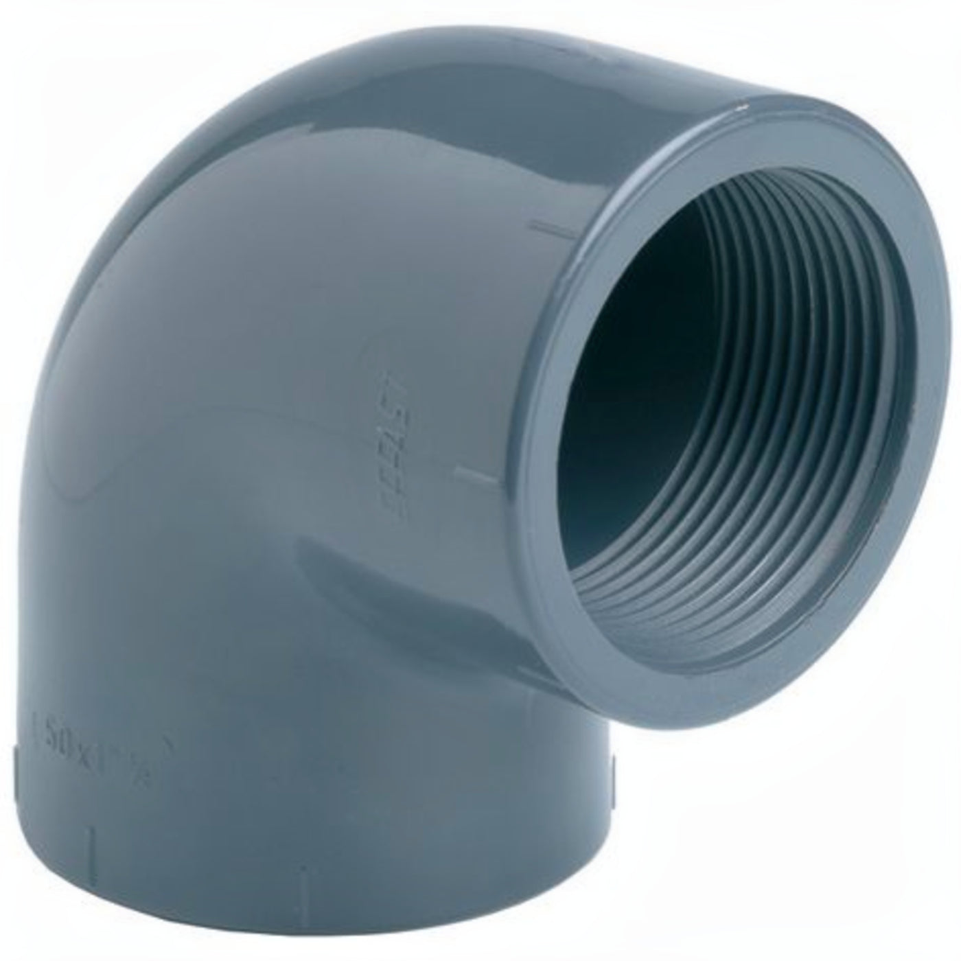 Aquaforte Knie 90 graden PVC binnendraad 1,5 inch - Haakse fitting vijverleiding