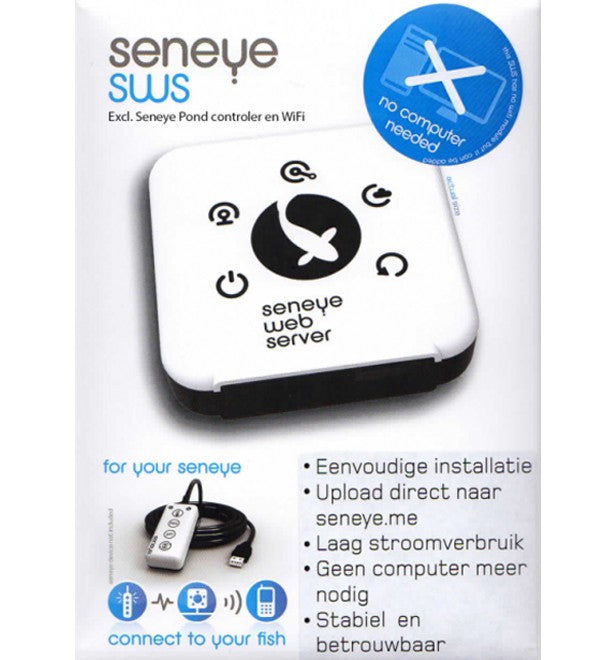 Seneye SWS V6 Web Server zonder WiFi - Continue Watermonitoring via Ethernetkabel, afbeelding 2 Watertest