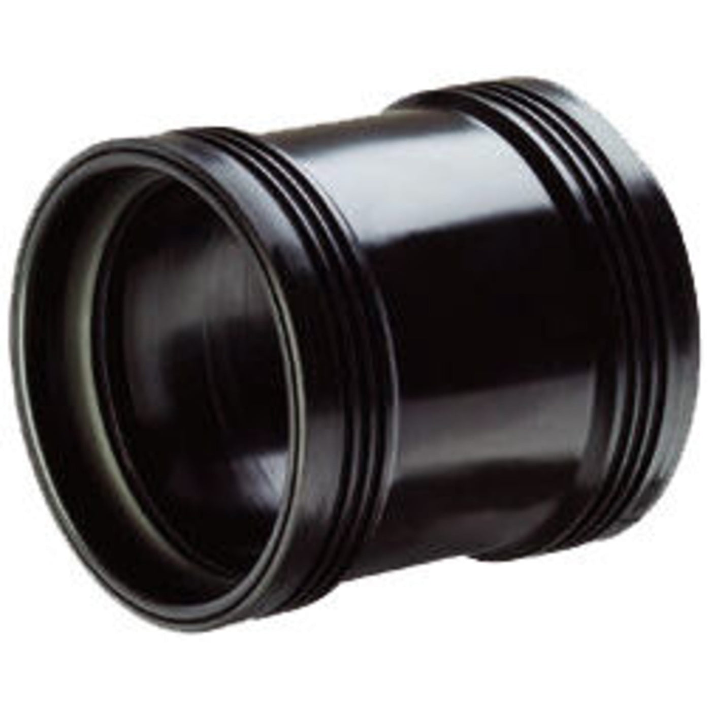 Wavin Overschuifmof PP 125mm 2x Manchet Zwart - Koppelstuk voor PP buis
