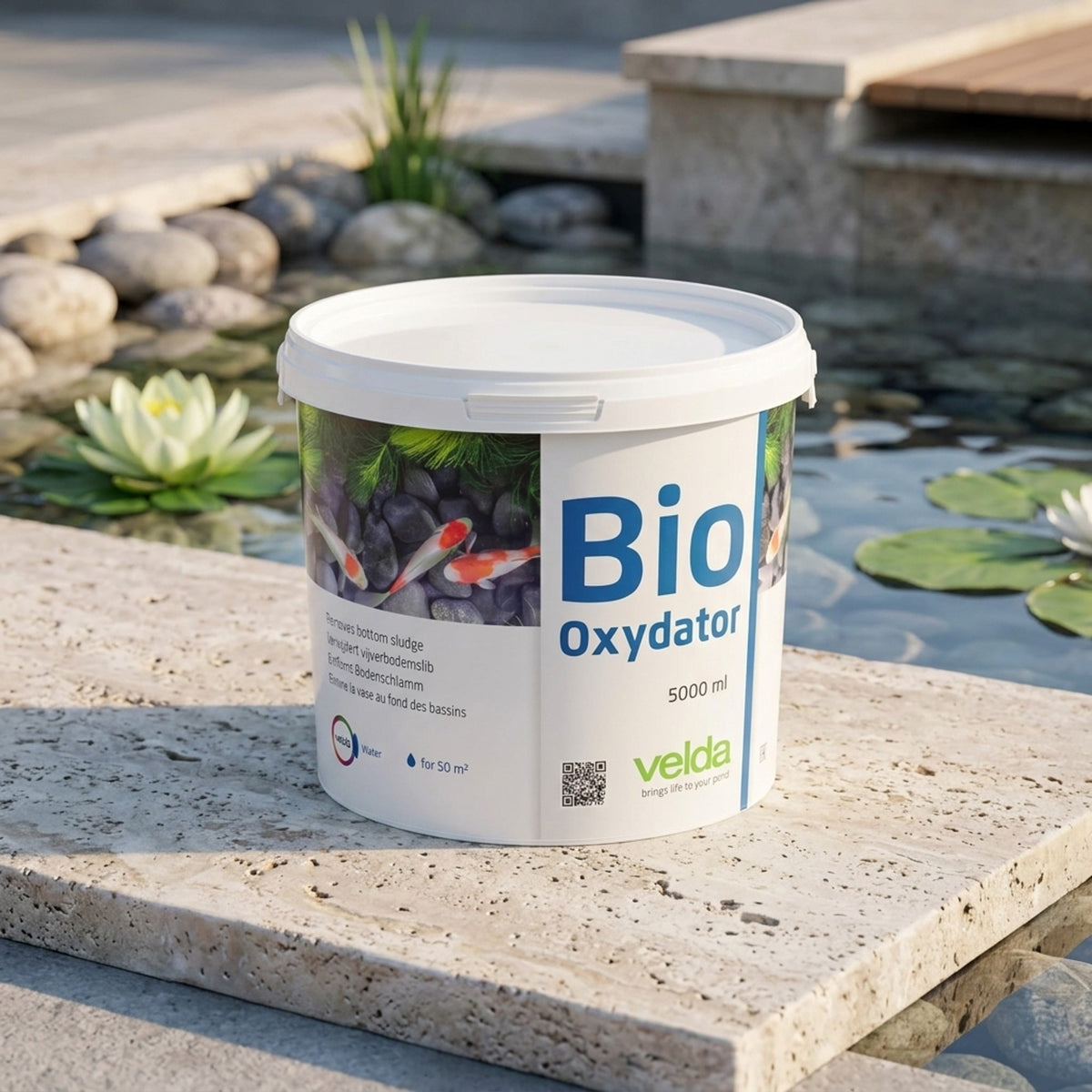 Velda Bio-Oxydator 5.000 ml - biologische slibafbraak voor 50 m2 vijverbodem