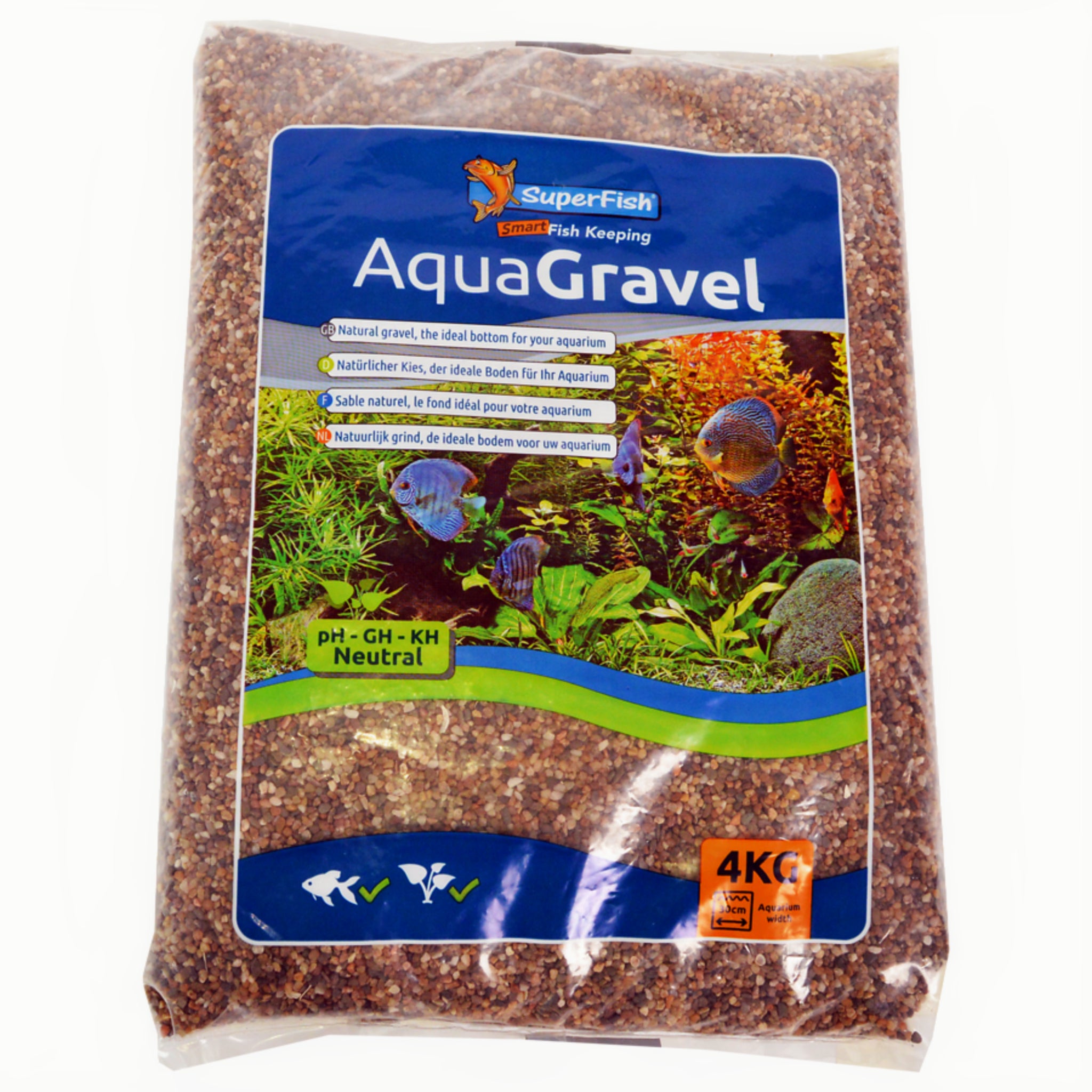 Superfish Aqua Grind Donker 1-2 Mm 4kg - productfoto