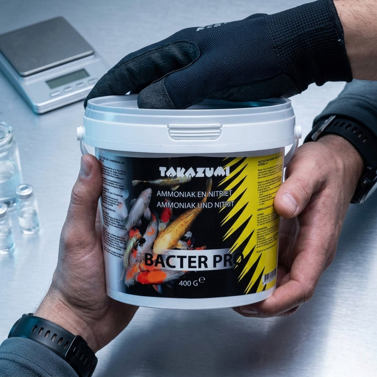 Takazumi BacterPro 400 gr - Gedroogde vijverbacterien tegen ammoniak en nitriet
