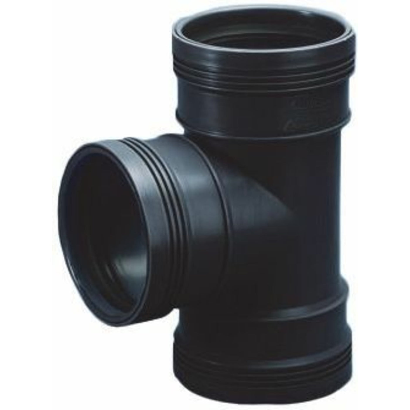 Wavin T-Stuk 88° 3 x Manchet Zwart 90mm - productfoto