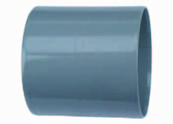 Wavin PVC dubbele lijmmof 75 mm - productfoto, detailaanzicht Onderhoudsproduct