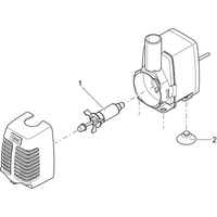 Oase vervangrotor 1000 voor Aquamax vijverpomp, miniatuur 2