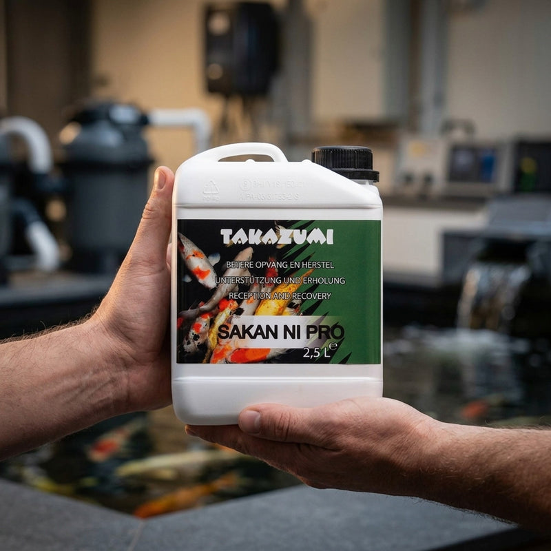 Takazumi Sakan-ni Pro 2,5 Liter - Vloeibaar Immuunsupplement Koi, afbeelding 2 Supplement