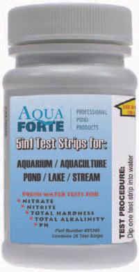 AquaForte 5-in-1 Vijver Teststrips (50 stuks), miniatuur 3