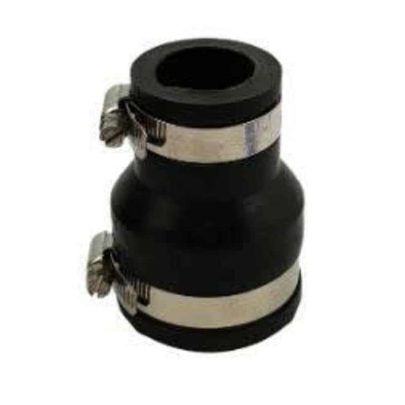 Air Aqua Flexibele rubber verloopsok/mof 50x32mm - productfoto — PVC Hulpstuk bij Vijvercentrum