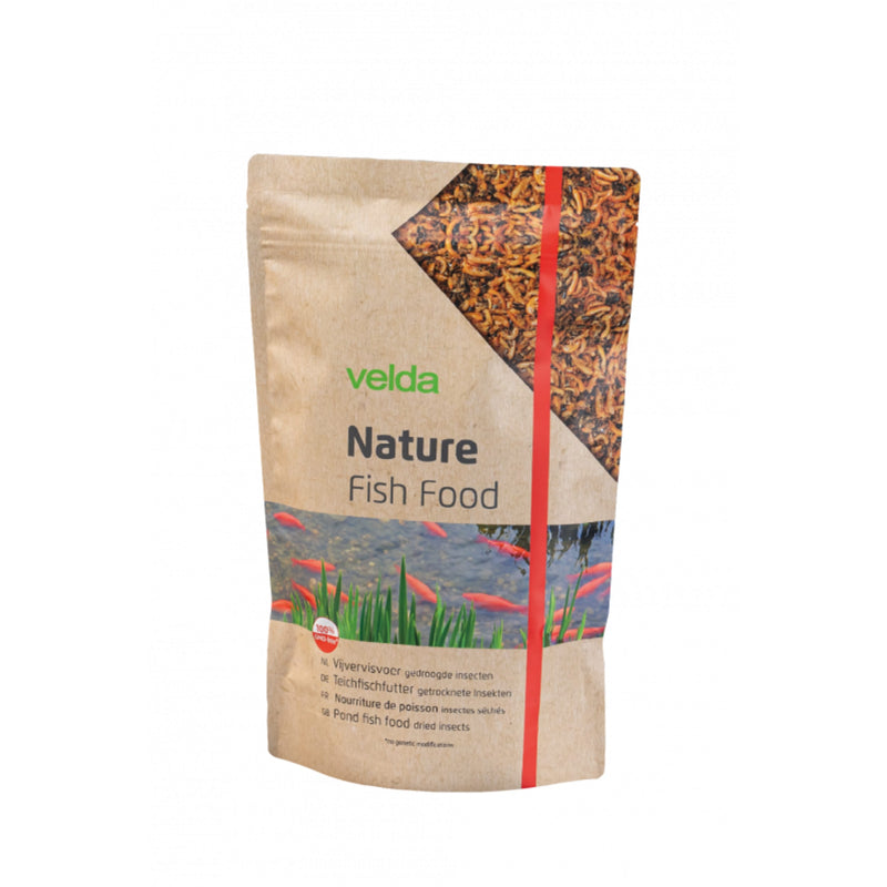 Velda Nature Fish Food 1000 ml - productfoto, Koivoer Basis bij Vijvercentrum