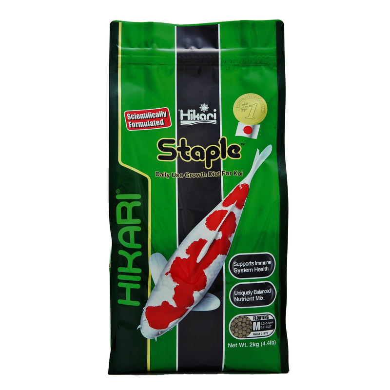 Hikari Staple Medium 2 Kg - productfoto, Koivoer Basis bij Vijvercentrum