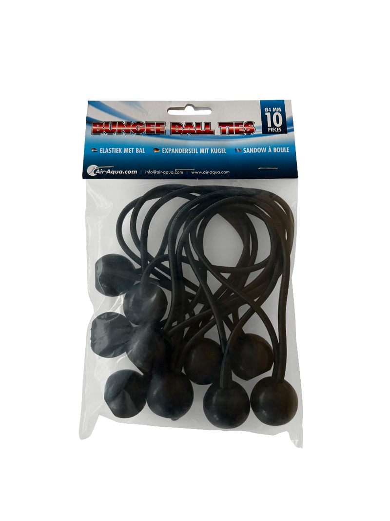 Air Aqua elastiek met bal 10 stuks - bungee balls voor vijvernet, Vijvernet accessoire bij Vijvercentrum