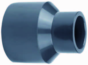 PVC verloopsok 63/75 x 50mm PN16