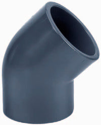 PVC knie 45° 32mm PN16, miniatuur 2