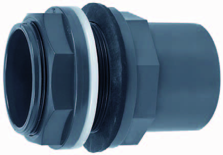 PVC tankdoorvoer 32/40 x 32mm 1¼"