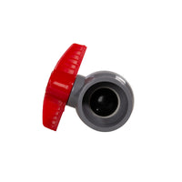 PVC kogelkraan unibody 50mm PN10, miniatuur 2