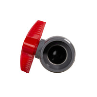 PVC kogelkraan unibody 63mm PN10, miniatuur 2
