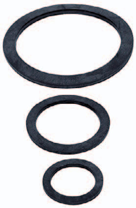 Afdichtring EPDM 30 x 18,5 x 2 voor 1" kap