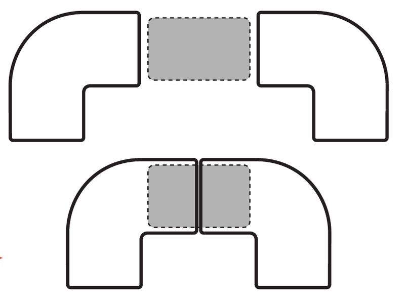 PVC verbindingsstuk 50mm, afbeelding 3 PVC Hulpstuk