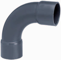 PVC bocht (uit buis vervaardigd) 90° 32mm PN10, miniatuur 2