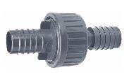 PE terugslagklep 21mm tule, detailaanzicht PVC Hulpstuk