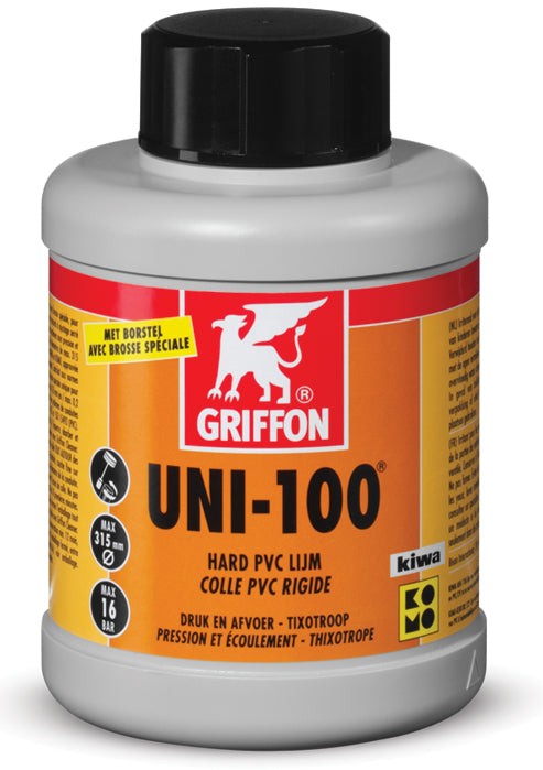 Griffon Uni-100XT geurarm 1000ml (NL/FR), detailaanzicht PVC Hulpstuk