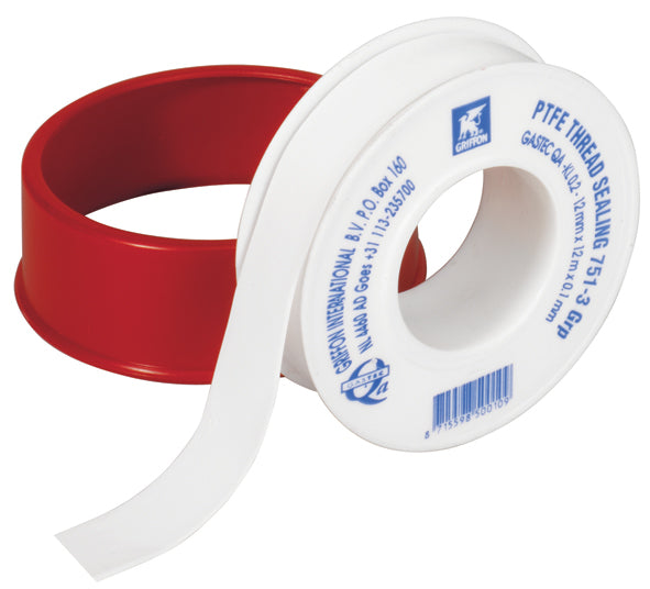 Afdichtingstape PTFE Gastec (Rood)