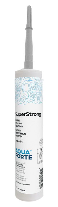 AquaForte Super Strong lijm/kit grijs, miniatuur 2