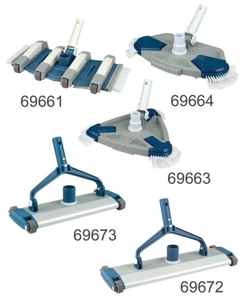 AstralPool Blue Line vacuum heads met SKU 69664 zichtbaar, afbeelding 4 Zwembadonderhoud
