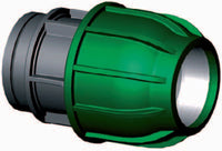 PP klemkoppeling 50mm x 2" binnendraad, miniatuur 2