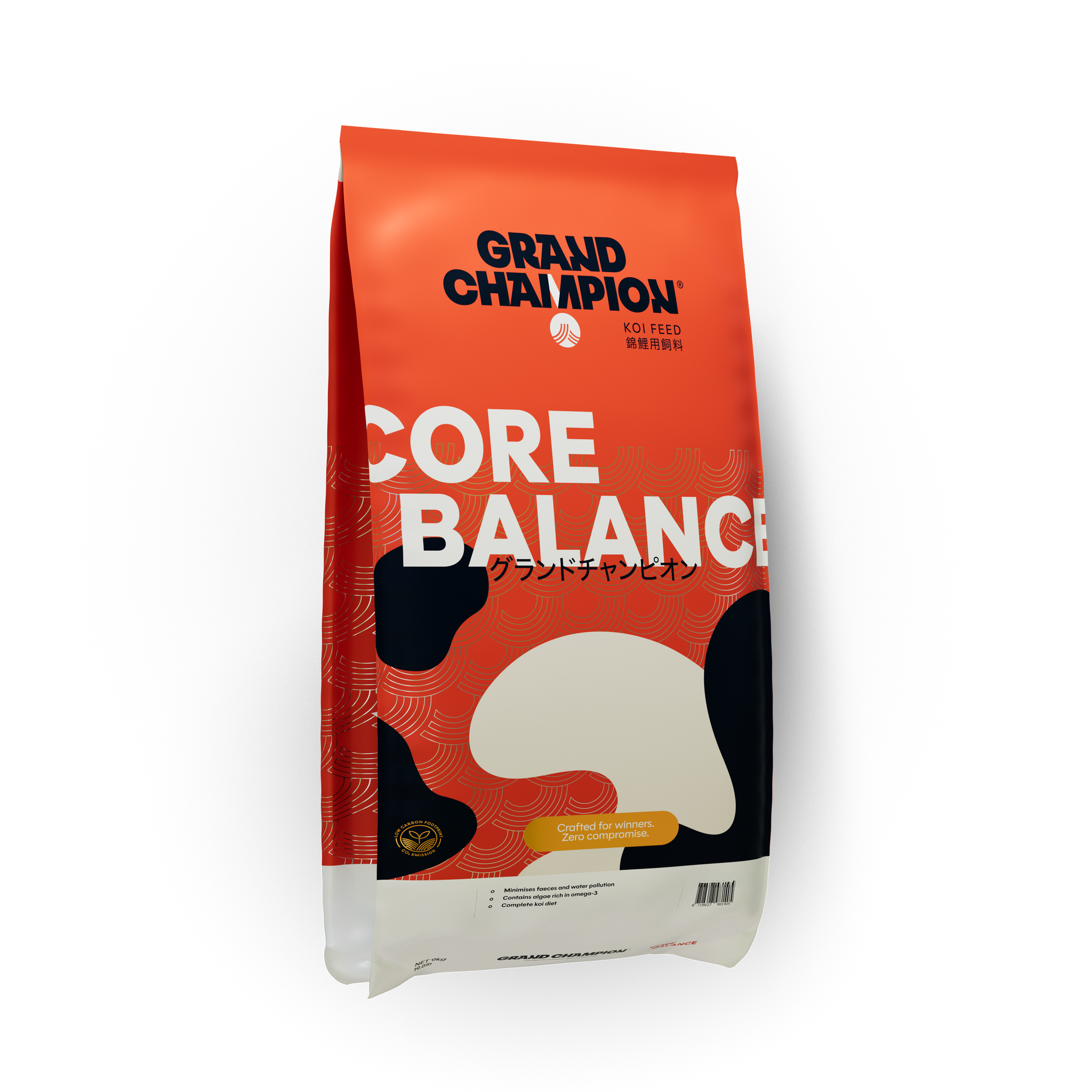 Grand Champion Core Balance 5.0 mm 9 kg - Premium dagelijks koivoer voor basisconditie