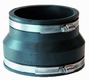 Fernco Flexibel verloopsok 145/168-98/115mm, detailaanzicht Slangkoppeling