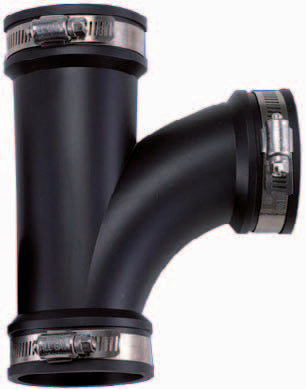 Flexibel T-stuk 2" / 63mm