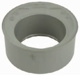 Wavin inzetverloopstuk excentrisch 110x50 mm - PVC afvoer hulpstuk | Wavin productafbeelding, PVC Hulpstuk bij Vijvercentrum