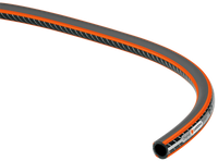 Close-up view of a Gardena garden hose with a reinforced design., miniatuur 1