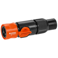 Front view of a Gardena Profi System hose connector., miniatuur 1