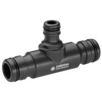 Front view of a Gardena Profi System hose connector., miniatuur 1