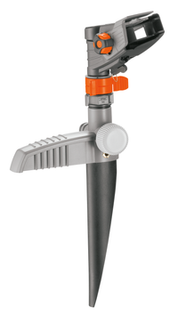 Front view of a garden sprinkler with adjustable settings., miniatuur 1