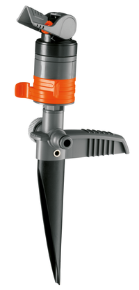 Front view of a garden sprinkler with adjustable settings., miniatuur 2