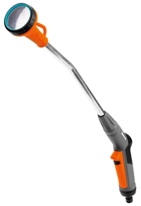 Front view of a Gardena watering wand with ergonomic handle and adjustable spray head., miniatuur 1